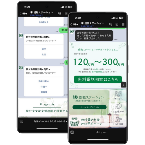 退職給付金の受給診断